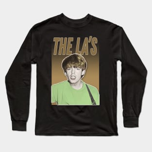 Lee Mavers/The La's Retro 90s Style Design Long Sleeve T-Shirt